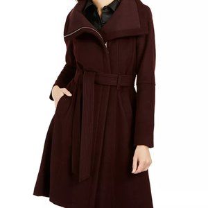 BCBGeneration Fit and Flare Wrap Coat